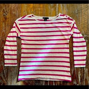 Gap Kids Girls Striped 3/4 Sleeve
